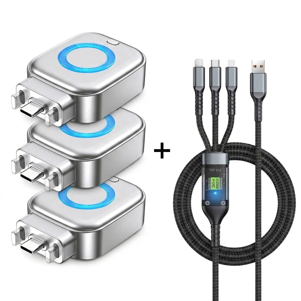 ⚡140W Super-Schnellladegerät mit KI automatischer Abschaltung – USB-C PD3.1 – Intelligenter Batterieschutz – Universell für iPhone, MacBook & Tablets