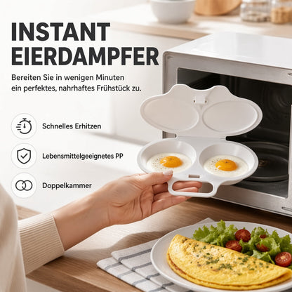 2-Eier-Mikrowellenkocher – Frühstück in Minuten!
