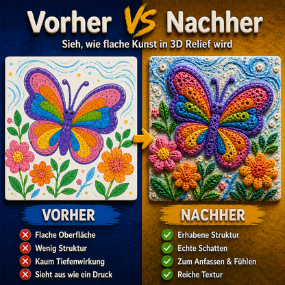 60 % Rabatt Nur heute 50 % sparen | IEY® 3D-Relief-Kunststift – Verwandle flache Zeichnungen in fühlbare 3D-Kunst 🎨🎨