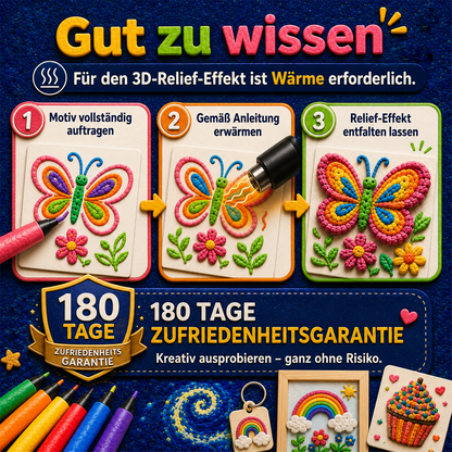 60 % Rabatt Nur heute 50 % sparen | IEY® 3D-Relief-Kunststift – Verwandle flache Zeichnungen in fühlbare 3D-Kunst 🎨🎨