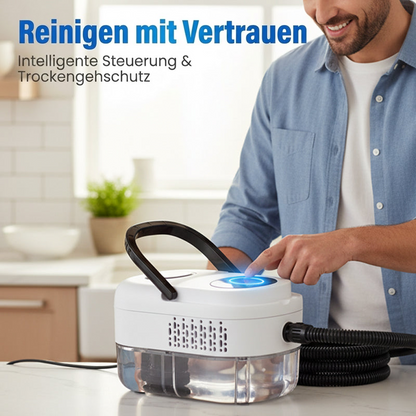 ⏰Hochdruck-Dampfreiniger mit LCD-Display｜Vielseitig für Zuhause, Auto & Küche｜Effektiv gegen Fett & Bakterien✨