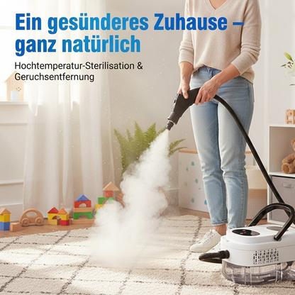 ⏰Hochdruck-Dampfreiniger mit LCD-Display｜Vielseitig für Zuhause, Auto & Küche｜Effektiv gegen Fett & Bakterien✨
