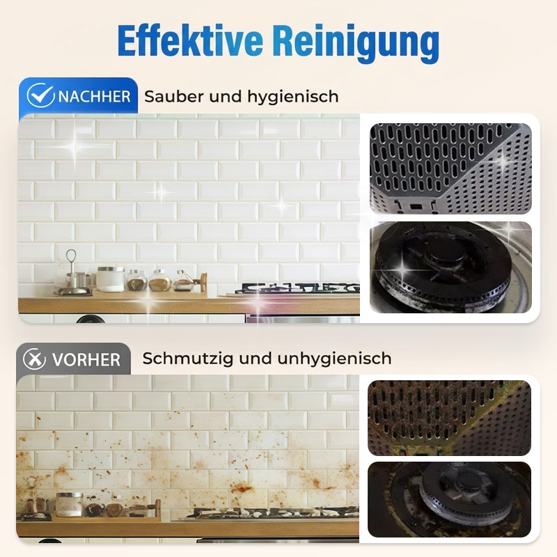 ⏰Hochdruck-Dampfreiniger mit LCD-Display｜Vielseitig für Zuhause, Auto & Küche｜Effektiv gegen Fett & Bakterien✨