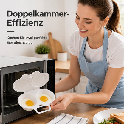 2-Eier-Mikrowellenkocher – Frühstück in Minuten!