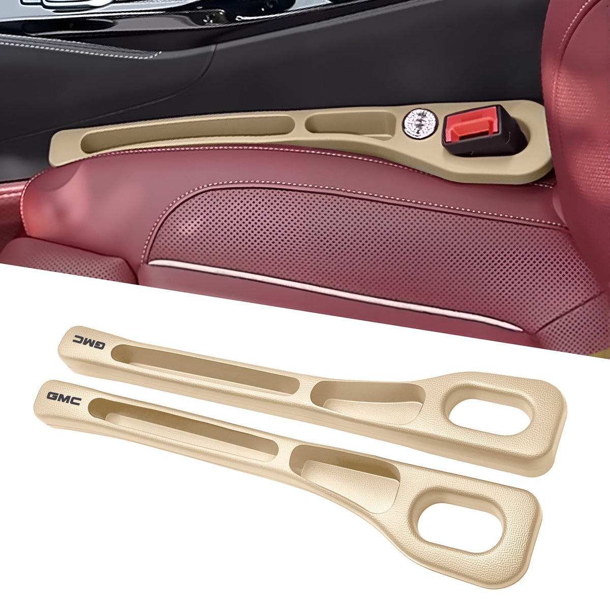 Nie wieder das Handy zwischen den Autositzen verlieren💺🌟Universeller Sitzlücken-Füller • Organizer mit Doppel-Fach🌟