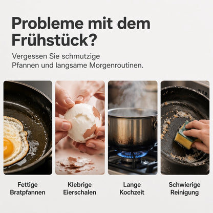 2-Eier-Mikrowellenkocher – Frühstück in Minuten!