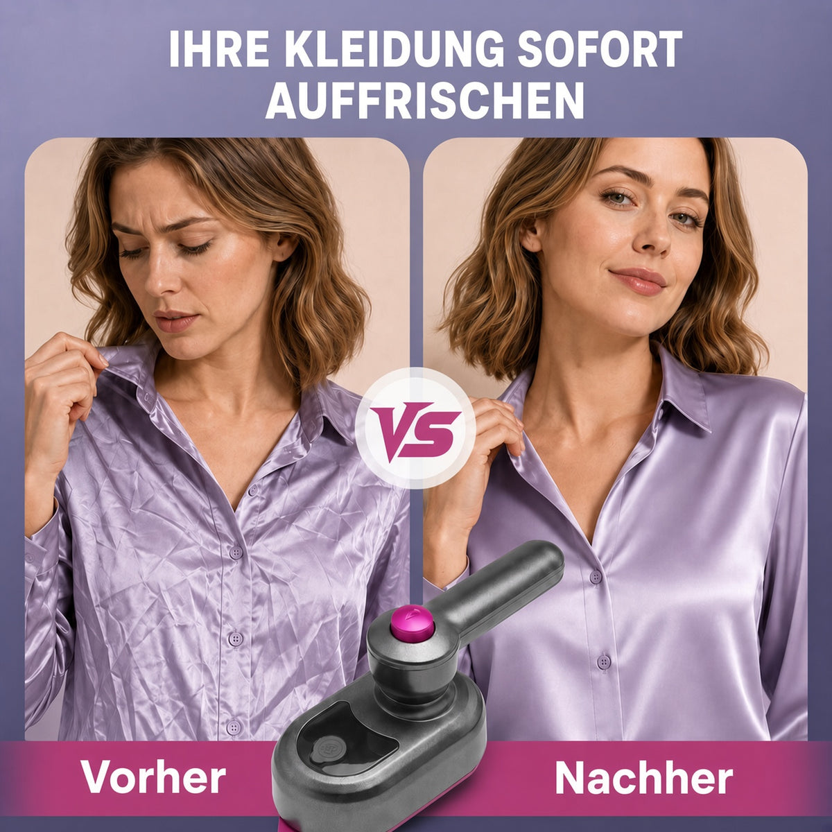 Tragbarer Kleidungsstück Bügeleisen – Kleidung schnell & einfach glätten