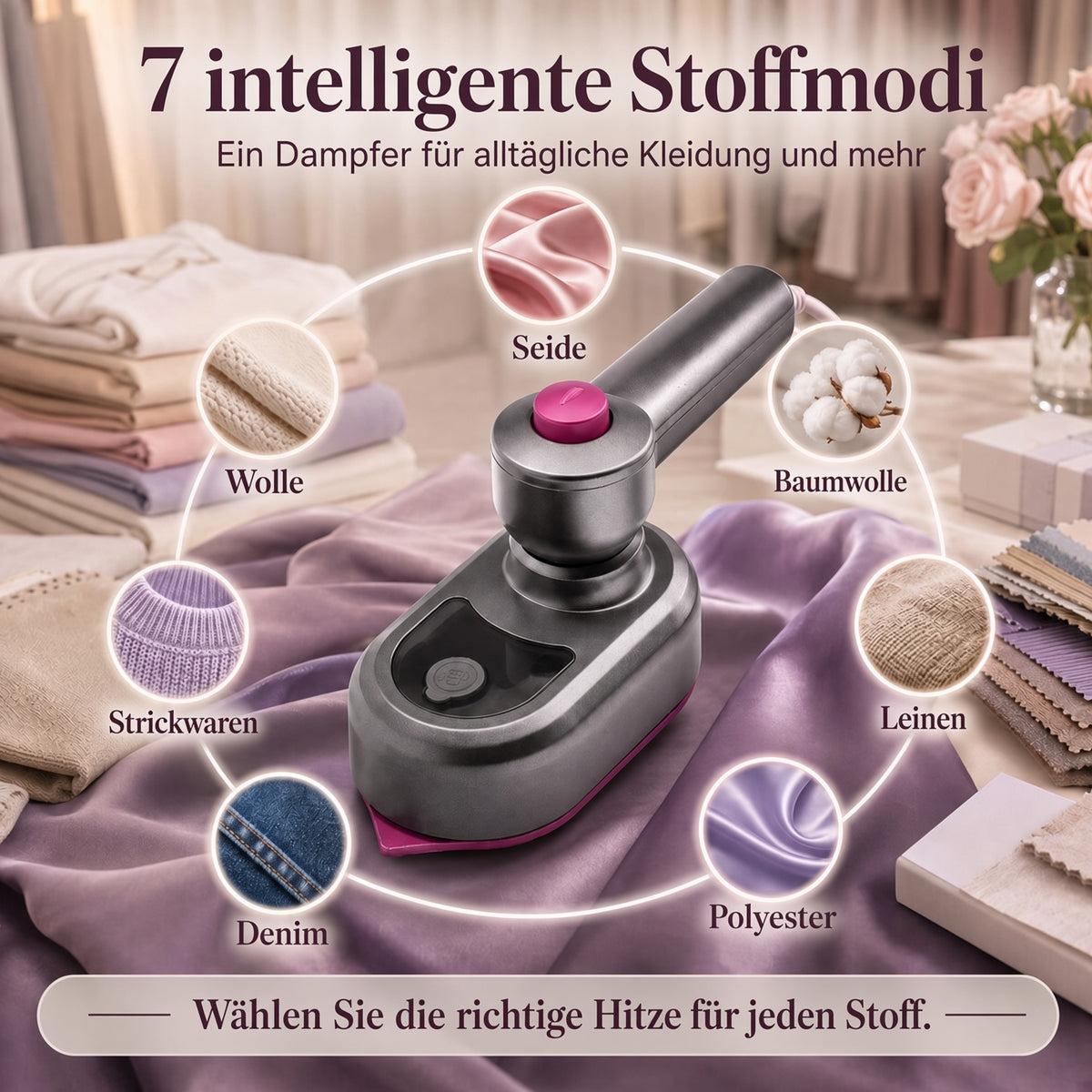 Tragbarer Kleidungsstück Bügeleisen – Kleidung schnell & einfach glätten