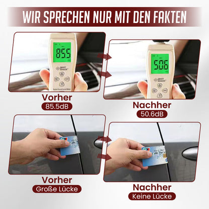 Staubdichtes Gummidichtband zur Lärmminderung für Auto