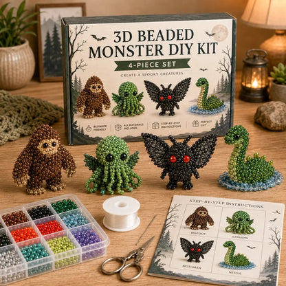 ✨Kleines 3D-Perlen-Tier-Bastelset
