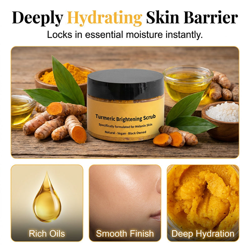 🥳 Turmeric Exfoliating Body Scrub