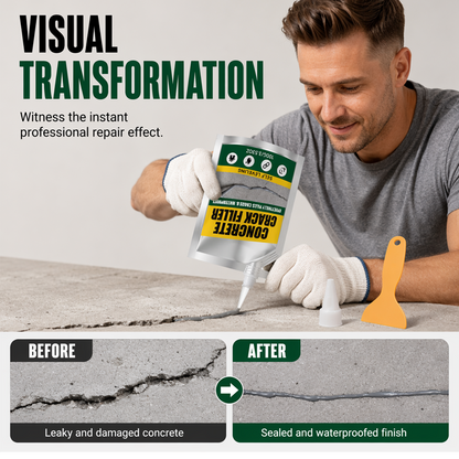💧 50% Rabatt! Wasserfester Beton-Rissfüller 🧱 – Risse schnell reparieren & zuverlässig abdichten 🔧 upsell