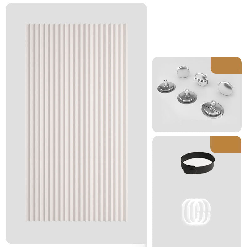 Magnetischer Faltvorhang ohne Bohren