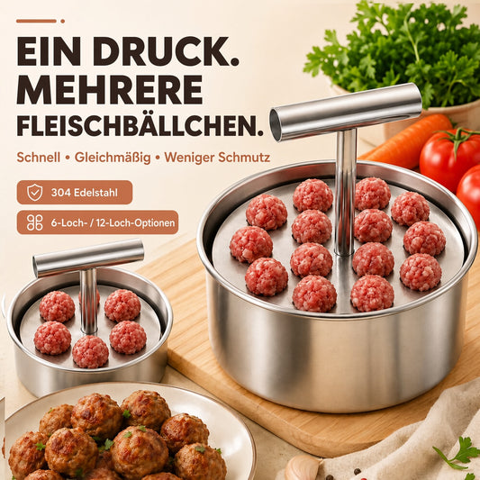 🍡 Fleischbällchen‑Maker aus lebensmittelechtem Edelstahl für die Küche