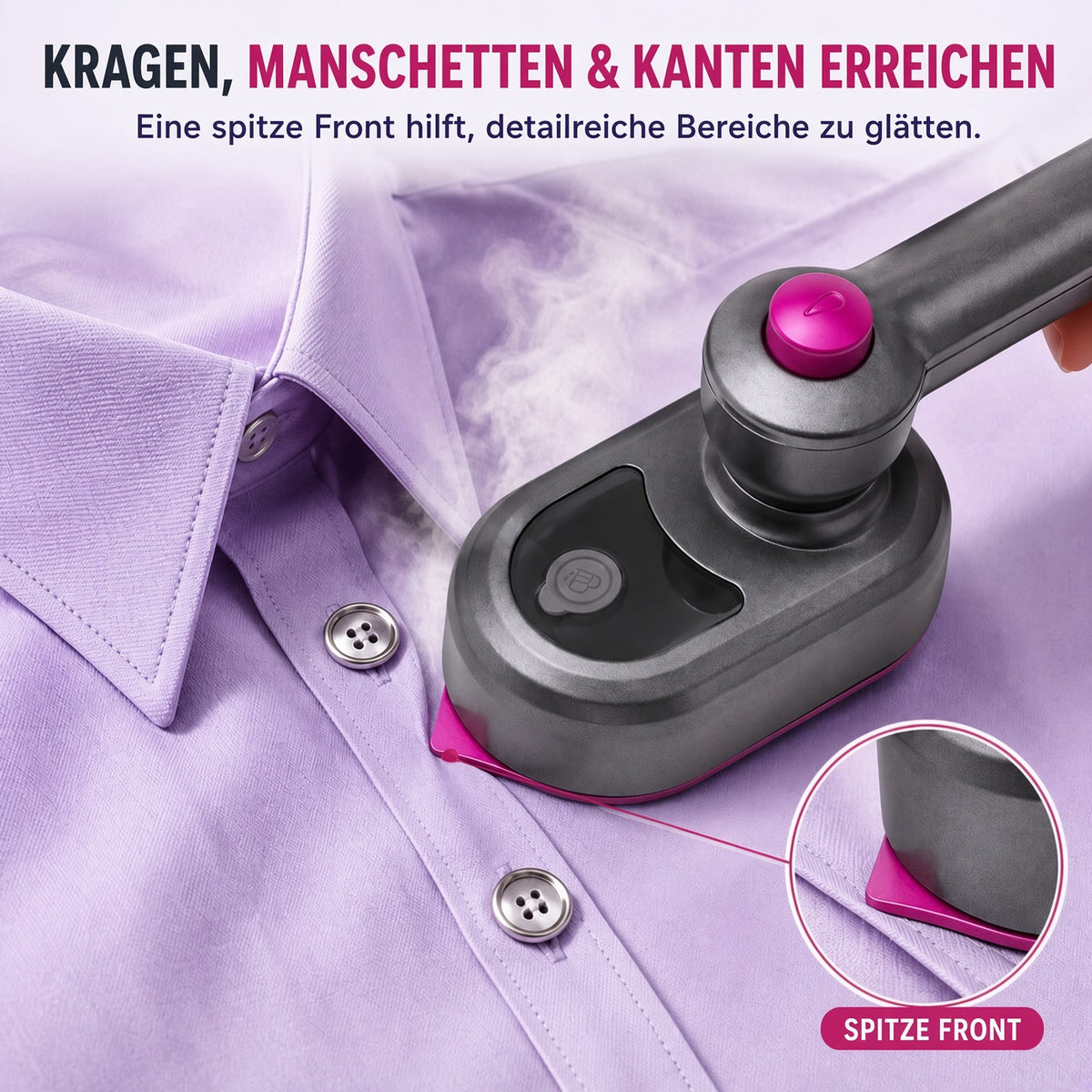 Tragbarer Kleidungsstück Bügeleisen – Kleidung schnell & einfach glätten